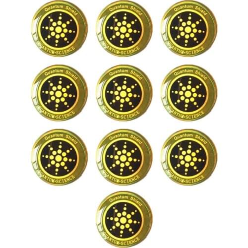 10Pcs Emf Protection Sticker Anti Radiation Cell Phone Sticker for Phones iPad Laptop andAll Electronic Devices