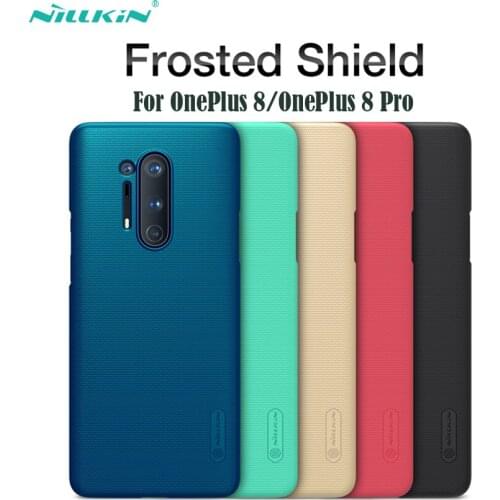 Cover for OnePlus 8 Case Nillkin Super Frosted Shield Hard PC Back Cover 1+8 Pro Protector Case for OnePlus 8 Pro