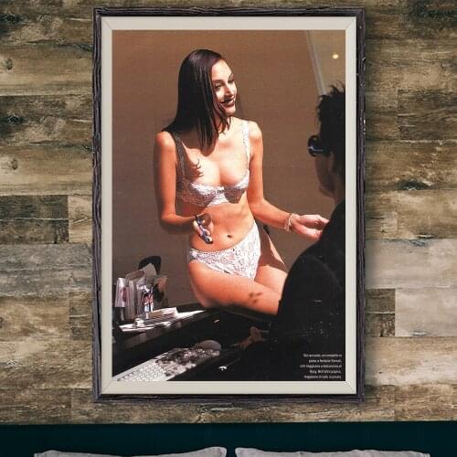 E281 Scanned By Rocketqueen On Bellazon Sexy Model Movie Star Wall Silk Cloth Poster Art Home Decoration Gift