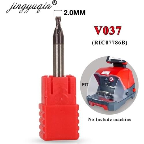 Jingyuqin 2.0mm Cutter V037(RIC07786B)for Keyline Ninja Keyline Vortex Ninja Vortex Keyline Gymkana994 KEYLINE Versa Key Machine