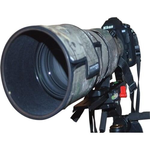 Juntuo Protective Cover Camouflage Coat for Nikon AF-S 400mm F2.8E FL ED VR Telephoto Lens Waterproof Sleeve