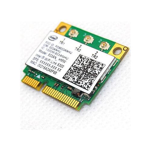Wireless Adapter Card for Intel 5300 533AN_HMW Wireless Wifi Mini PCI-E half pcie Card for IBM Thinkpad lenovo X201S X201