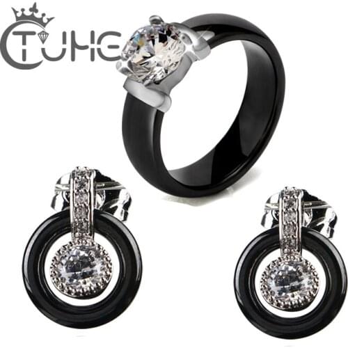 Jewellery Sets For Women Nigerian Australian Crystal Wedding Jewelry Set Never Fade Ceramic Luxury African Dubai Jewelry sets