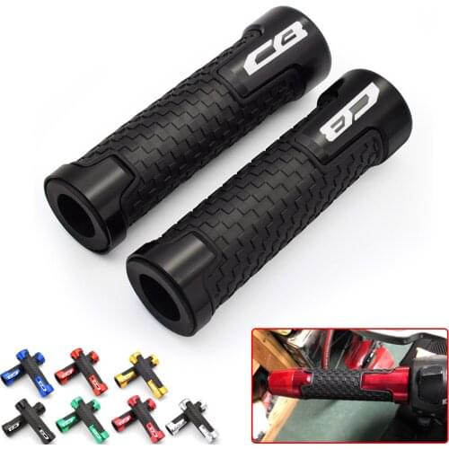 NEW For Honda CB500X CB500F CB599 CB600F CB750 CB 599 600 750 Motorcycle Non Slip Handlebar Grips Throttle Rubber Hand Bar Grips