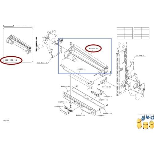 Noritsu QSS 29/32/37/75/76/77 Minilab Cutter Unit H076033 Z021352 used