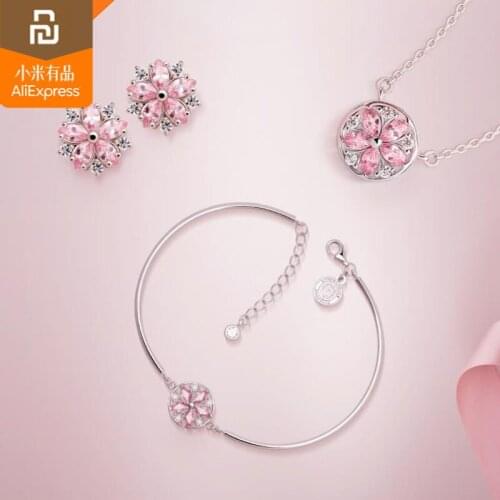 Original youpin mijia pirate ship confession cherry series ladies earrings necklace bracelets the same style