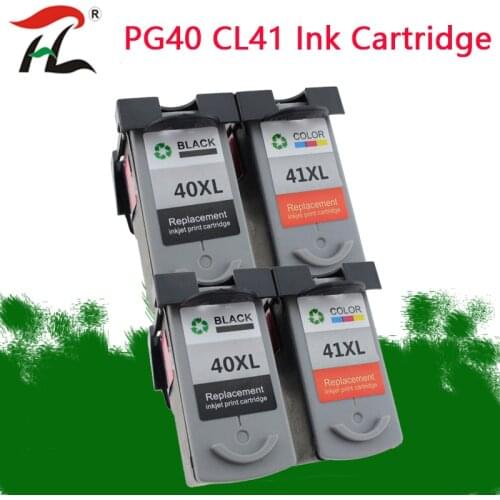PG40 CL41 Compatible Ink Cartridge PG40 40XL 41XL For Canon Pixma MP140 MP150 MP160 MP180 MP190 MP210 MP220 MP450 MP470 printer
