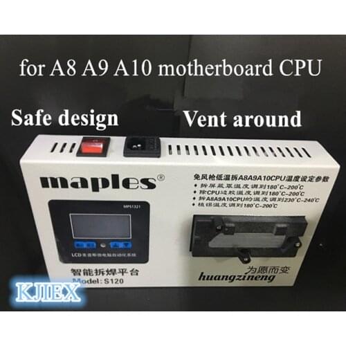 PPD intelligent heating table demolition welding platform A8 A9 A10 CPU NAND BGA Mainboard Rework Platform For iPhone 8P 7 6s