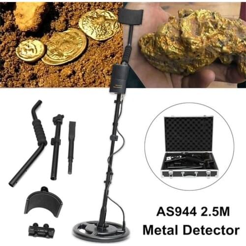 Silver And Gold Underground Metal Detector Gold digger Treasure Hunter, Detection Depth 2.5 M Professional metal detector AS944