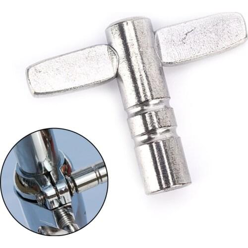 Universal Metal Drum Sticks Skin Tuning Key Tuner Solid Durable Square Socket Parts & Accessories 5x5mm