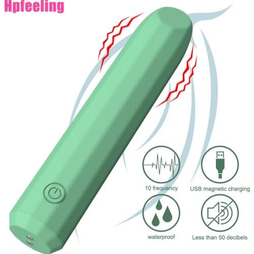 Bullet Vibrator Clitoris Stimulator Vaginal Massage Dildo Vibrador Sex Toys for Women G-Spot Vibrating Female Masturbator