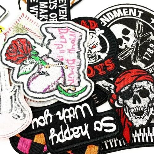 High Quality New Fashion Mix 18pcs/set Embroidery Ironing Patch DIY Clothing Accessories Supplies Patch