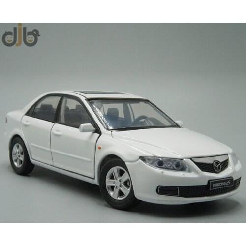 1:32 Diecast Car Model Toy F-Mazda 6 Miniature Replica With Light