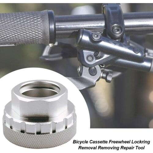 1 PC Bicycle Cassette Freewheel Lockring Remover Repair Tool For Shimano Bike Bicycle Flywheel Lock Bike Repair Accessories