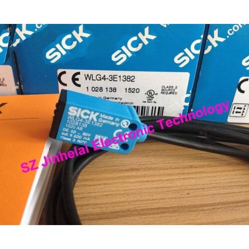 100%Authentic original WLG4-3E1382, WLG4-3E1382P01 SICK Photoelectric switch