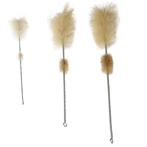 230/290/345mm Long Volumetric Flask Brush Suit for 25-1000ml Wash Clean Tool