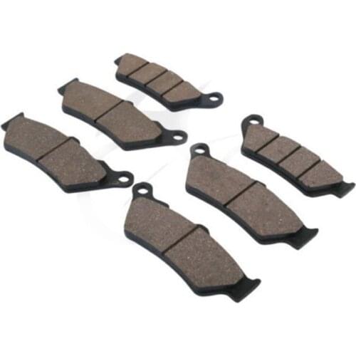 6pcs Motorcycle Front & Rear Disc Brake Pads For KTM ADVENTURE 990 990R 2008-up