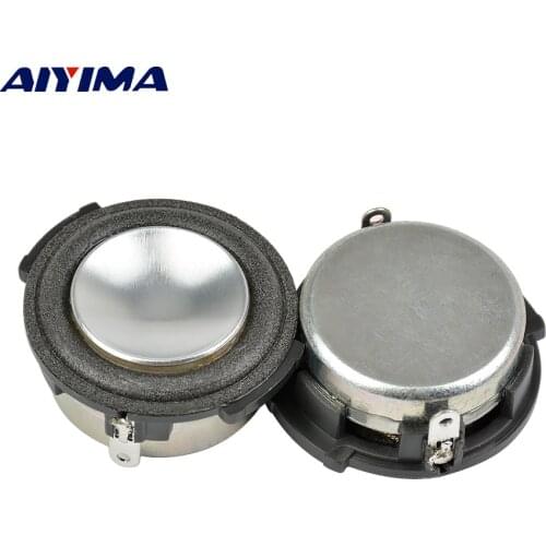 AIYIMA 1 Inch 31MM Full Range Audio Portable Speaker 4 Ohm 4W Woofer Loudspeaker Home Theater Sound System For HARMAN DIY 2Pcs