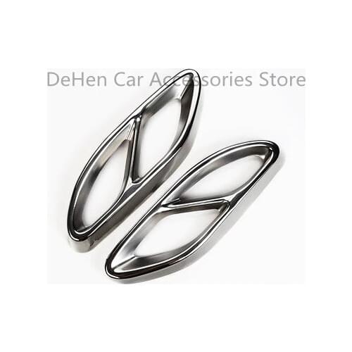 Free Shipping DeHen Exhaust Pipe Cover Trim for mercedes benzA B C E Class GLC GLE GLS W205 W212 X253 W292 W166