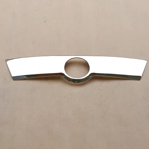 For Toyota Highlander 2014 2015 ABS Chrome Rear Trunk Lid Cover Trim Trunk Covers Trims Tail Gate Sil Car Styling Trim 1pcs