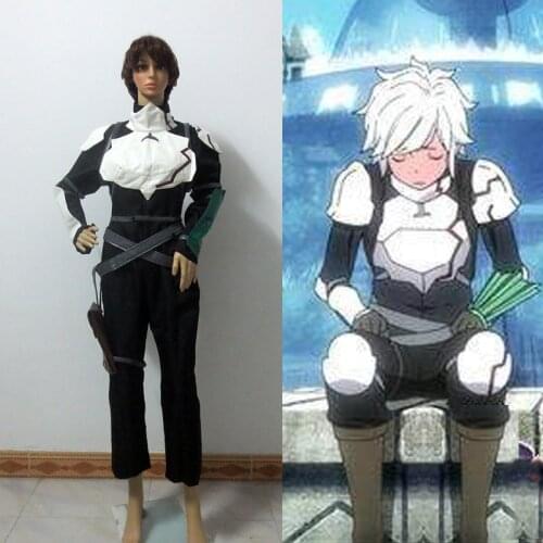 Dungeon ni Deai wo Motomeru no wa Machigatteiru Darou ka Bell Cranel Cosplay Costume Halloween Uniform Full Set