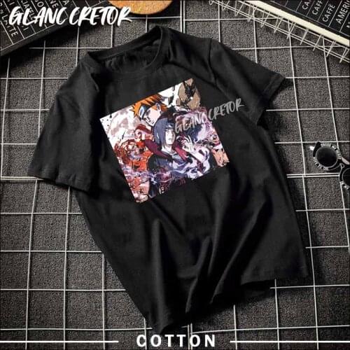 Japanese Anime Akatsuki Pain T-shirt Men Anime T Shirt Men Cartoon Clothes Summer T-Shirt Harajuku Tops Tee