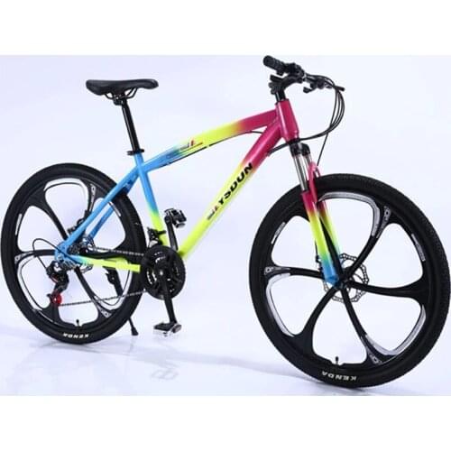 Mountain Bicycle Man Student Youth Racing Women Speed Double Disc Brakes Shock Off Road Adult Bike