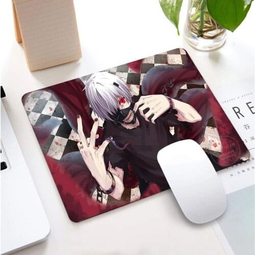 Tokyo Ghoul Anime 25*29CM Mouse Pad Anti-student Notebook Keyboard Protection Pad Office Desktop Non-slip Waterproof MousePad