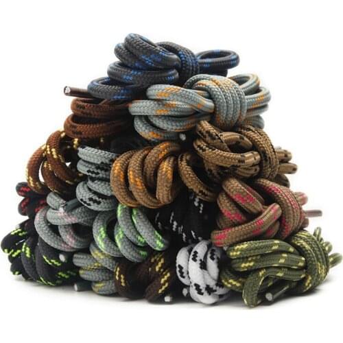 Hot Selling Long Shoestrings Round Shoelaces Laces Strings for Hiking & Working Boots 160 CM / 63 Inch