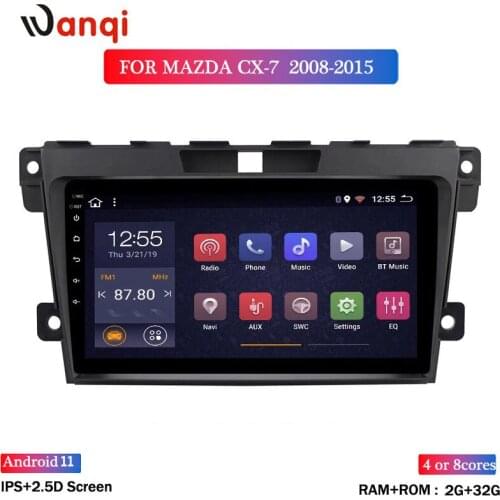 Multimedia Video Player Android 8.1 GPS Navigation Radio WIFI OBD2 For Mazda Cx-7 cx7 cx 7 2008-2015