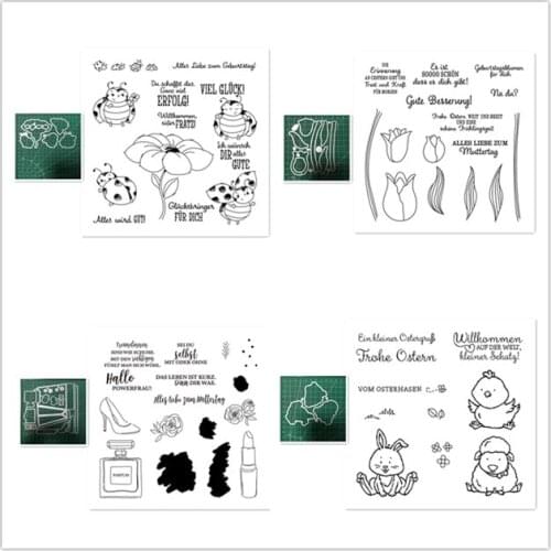 German Metal Cutting Dies and stamps DIY Scrapbooking Card Stencil Paper Cards Handmade Album Stamp Die Sheets 2021