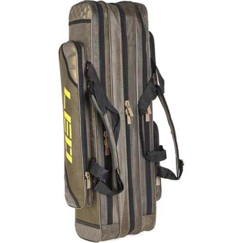 New High Quality Fishing Bag Multifunctional Fishing Rod Reel Lure Pole Storage Bag Case Fishing Gear Tackle