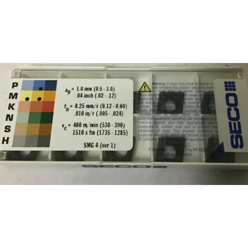 ORIGINAL 10PCS CARBIDE INSERT CCMT09T308-F2 TP2500