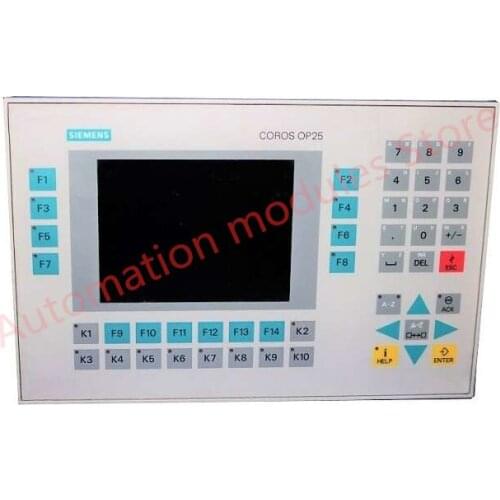 6AV3525-1EA01-0AX0 OPERATOR PANEL OP25 WITH LC DISPLAY 6AV35251EA010AX0 Original Brand New 1 Year Warranty