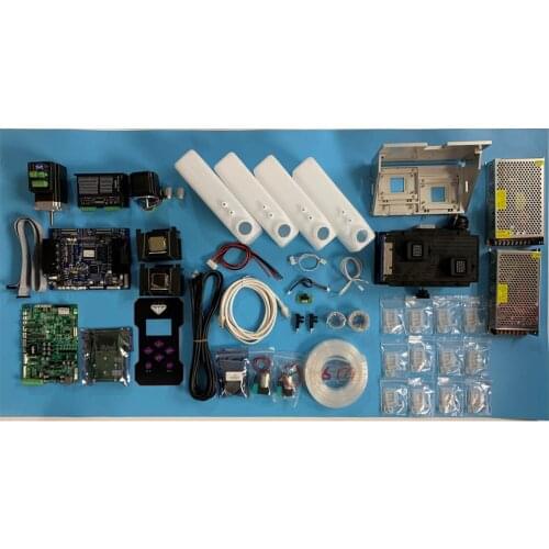 Large format printer guangzhou board kit for Epson dx5/dx7 convert to xp600 double head board upgrade kit whole set