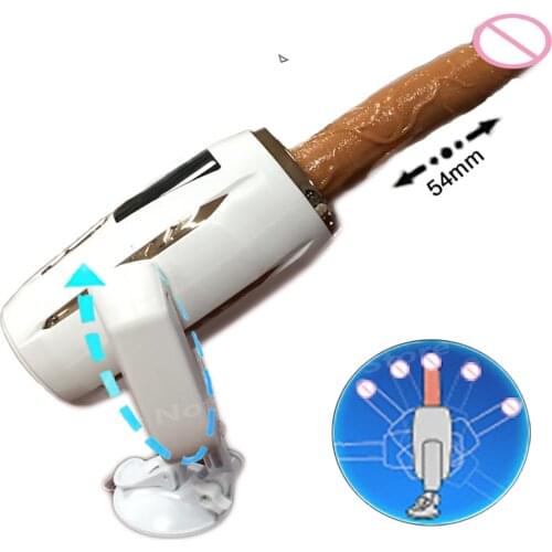 Silicone Telescopic Big Dildo Vibrator Heating for Women Masturbator Realistic Penis Vibrating Sex Machine Adult Sex Erotic Toys