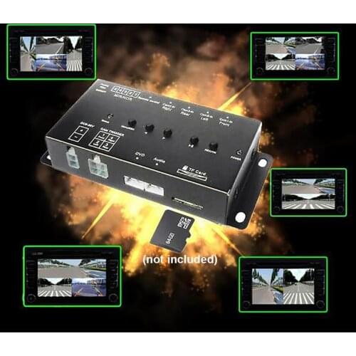 Parking Assistance 360-Degree Panoramic Driving Recorder Vehicle Four-channel Picture Intelligent Video Parking Monitoring