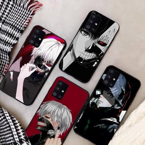 Tokyo Ghoul Trendy Anime Phone Case For Samsung S6 S7 edge S8 S9 S10 e plus A10 A50 A70 note8 J7 2017