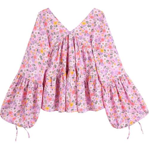 Розовые блузки ZEVITY China At AliExpress