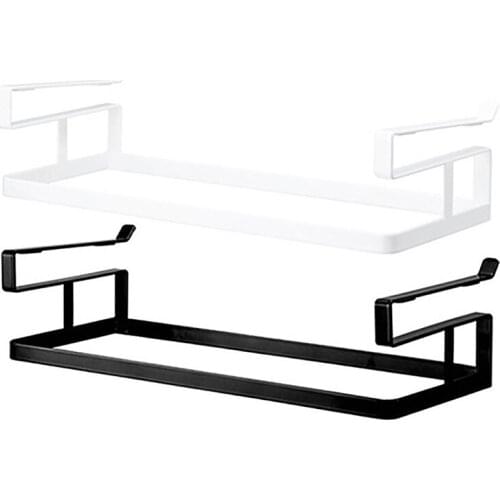 1Pcs Cabinet Hanger Shelf Seasoning Bottle Rack Under-Shelf Spice Organizer Closet Organizer Rack Under-Shelf