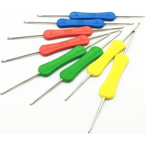 3Pcs/set 5Size Double head Crocet Hooks Knitting Needles Sweater Knitting Needles Sewing Tools Double Crochet Hook Sweater Tool