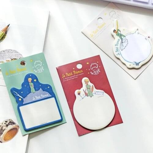 30 Pages/Pack Little Prince Memo Pads Sticky Notes Stationery School Office Supply Sticky Bookmarks Notes