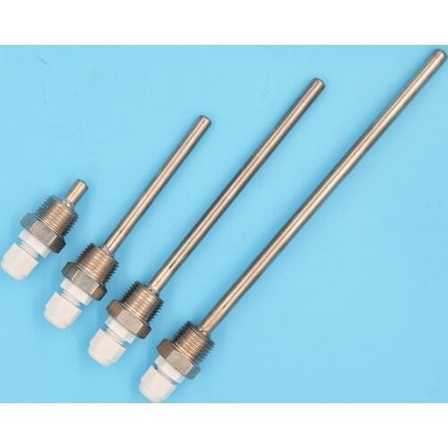 304 four-part threaded water tank pipe waterproof temperature measuring blind pipe temperature probe sensor protection sleeve