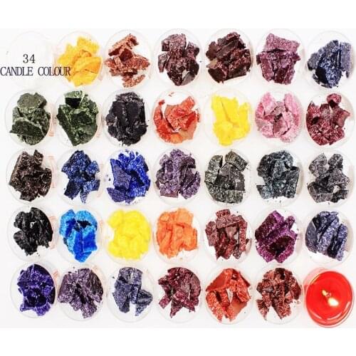 5g/10g Bag Flake Candle Dye Paraffin Soy Wax Colorant Natural Non-toxic DIY Holiday Party Aromatherapy Candle Soap Dye