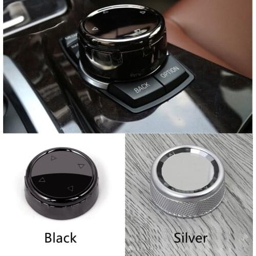 Car Multimedia Button Knob Cover For BMW 1 2 3 5 Series X1 X4 X5 X6 F10 F18 F20 F21 F30 F35 F32 F33 F22 F23 F15 F85 F16 F48 F46