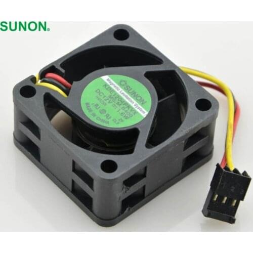 For SUNON cooling fan KDE1204PKVX MS.M.B400 1.6W 12V for CISCO2950 2950-4 40*40*20MM 40mm