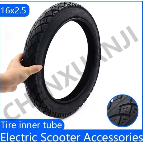 16x2.50 64-305 Tire Inner Tube Fits Kids Tire and Inner Tube Fits Electric Bikes Kids Bikes Small BMX and Scooters 16x2.5 Tyre