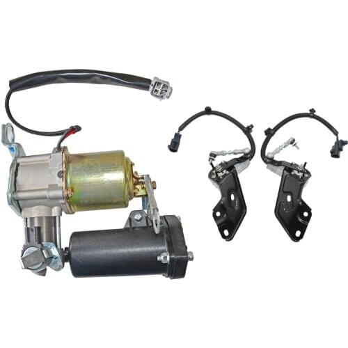 AP01 Compressor Air Suspension & Height Control Sensor Kit For Toyota Cruiser Prado J12 4891060020 4891060021
