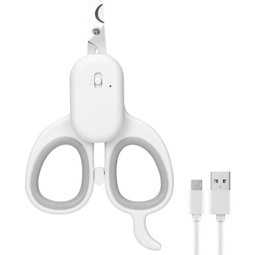 Dog and Cat Nail Clippers for Cat Ringworm Detection, Safety Lock, Pet Claw Trimmers for Small Animals & Small Breed