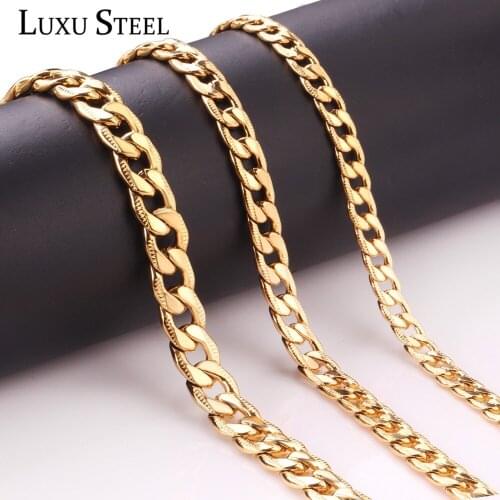 LUXUSTEEL Men's Chains